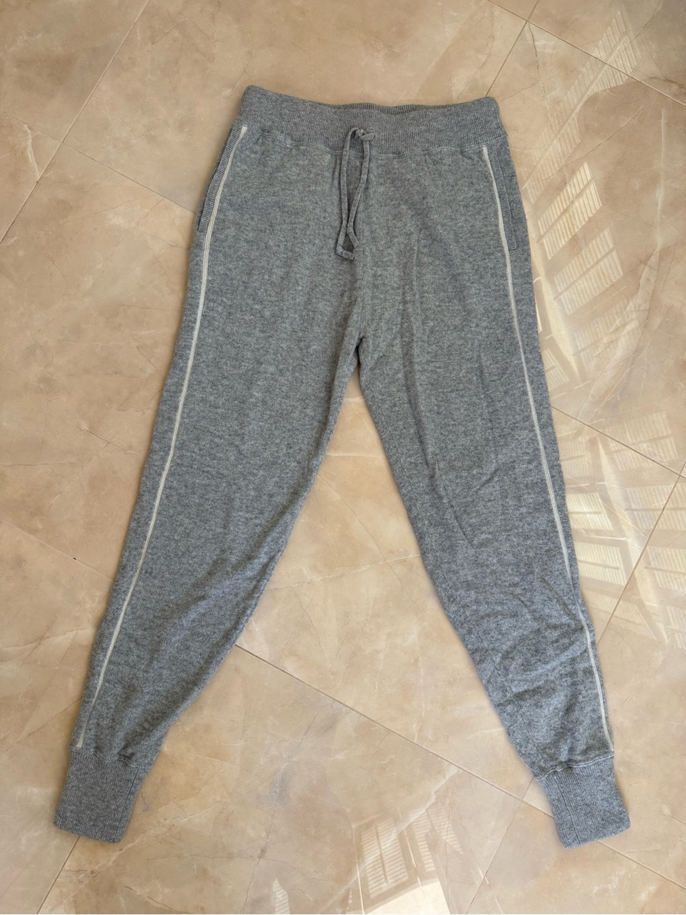 gray cashmere knit sweatpant jogger  RLX Ralph Lauren